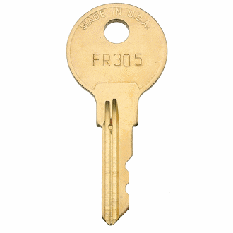 Steelcase  File Cabinet Key FR393  Keys Made by Locksmith 