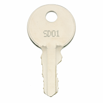 Steelcase SD1 - SD50 - SD28 Replacement Key