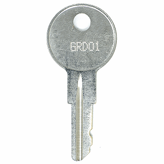 Stow Davis GRD01 - GRD100 - GRD72 Replacement Key