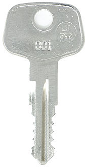 Thule 001 - 200 - 173 Replacement Key