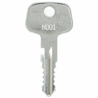 Thule N001 - N200 - N040 Replacement Key