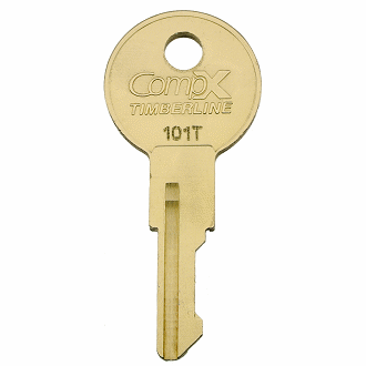 CompX Timberline 100T - 999T - 242T Replacement Key
