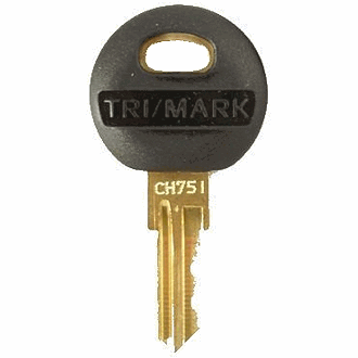 1 Trimark Letters B-C-D-E-F-H-J or K Key Keys RV Motorhome Code on Cyclinder 