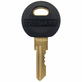 by a Licensed Lockmsith. Cut to code TR1200-TR1259 keys for Trimark RV locks 