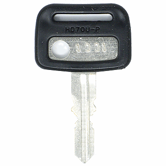 Triumph Lock 1001 - 1700 Keys 