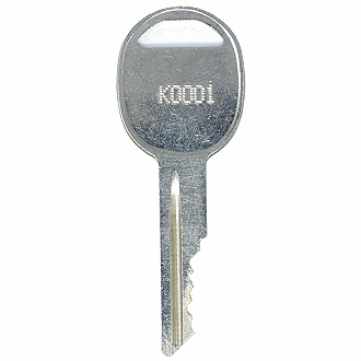 Weather Guard K0001 - K1000 - K0103 Replacement Key