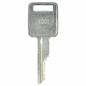 Weather Guard K001 - K100 - K091 Replacement Key