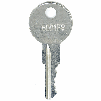 Example Yale Lock 6001F8 - 6500F8 shown.