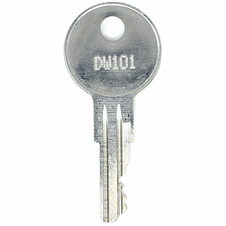Yale Lock DW101 - DW550 - DW258 Replacement Key
