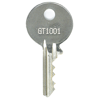 Example Yale Lock GT1001 - GT1062 shown.