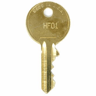 Yale Lock HF01 - HF595 - HF25 Replacement Key