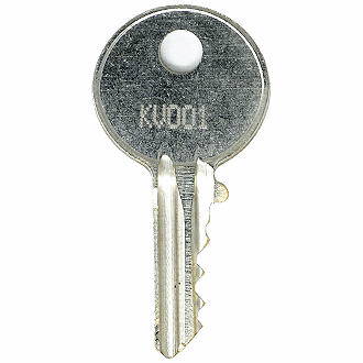 Yale Lock KV001 - KV850 - KV404 Replacement Key