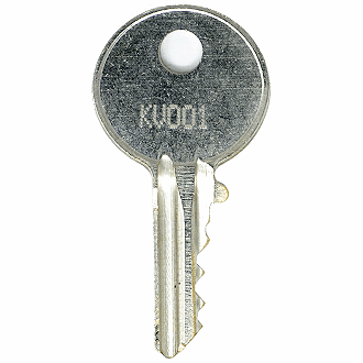 Yale Lock KV001 - KV850 - KV208 Replacement Key