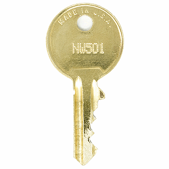 Example Yale Lock NW501 - NW701 shown.