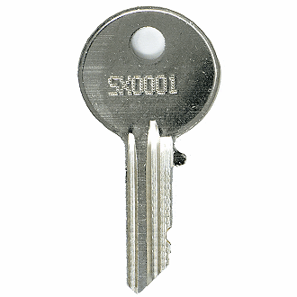 Yale Lock SX001 - SX1000 - SX444 Replacement Key