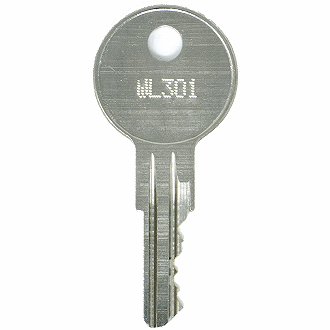 Yale Lock WL301 - WL500 - WL341 Replacement Key