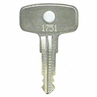Yamaha 1751 - 1775 - 1760 Replacement Key