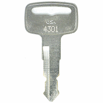 Yamaha 4301 - 4350 - 4318 Replacement Key