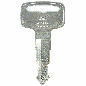 Yamaha 4301 - 4350 - 4344 Replacement Key