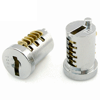 Kin Cores Locks Knoll K001–K250 Nickel Finish Lock Cores | Office Furniture Locks ...