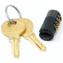 Steelcase Control Key Steelcase Lock Core for FR431 with 2 Keys | Easykeys.com