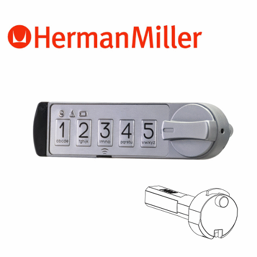 Herman Miller MicroIQ Electronic Locks
