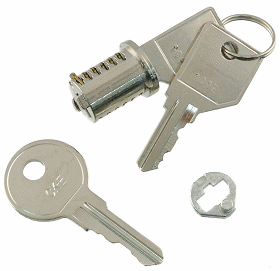 HON Chrome Lock Core Replacement Kit F23CX - EasyKeys.com