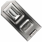 ABUS 4-3/4-Inch All Weather Stainless Steel Hasp, Silver - SKU: 140/120 C