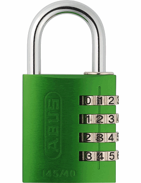 ABUS Combination Padlock - SKU: 145/40 GREEN