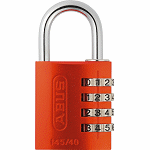 ABUS Combination Padlock - SKU: 145/40 ORANGE