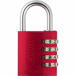 ABUS Combination Padlock - SKU: 145/40 RED