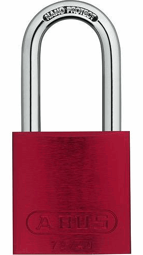 ABUS Aluminum Safety Padlock - SKU: 72/40HB40