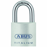 ABUS Titalium Aluminum Alloy Padlock - SKU: 80TI/50