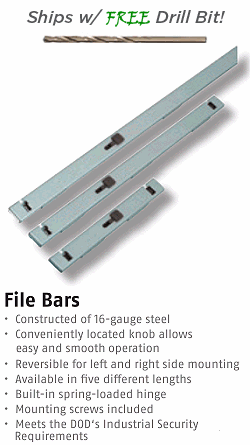 Abus File Cabinet 5 Drawer Locking Bars 07050 Easykeys Com