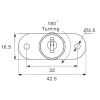 azum_cabinet_lock_LW0101_front