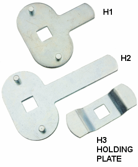 CCL Lock Handle Straight Cams - SKU: H1 H2