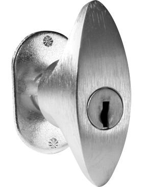 CompX National Pin Tumbler Knob Door Lock - SKU: C8154