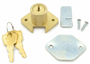 ESP 7/8" Wood Desk Lock - SKU: ULR-OBL875