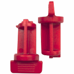 Global Link Cam Lock Barrel Key Cylinder Hole Plug - SKU: CLB-KHPLUG-RED