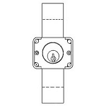 Olympus Lock Long Lock Bolt - SKU: 15-1-35