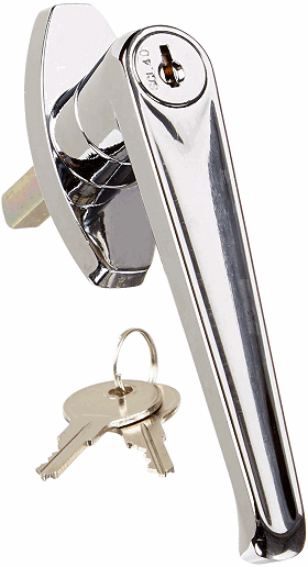 Sandusky Single lock handle - SKU: SLH-C