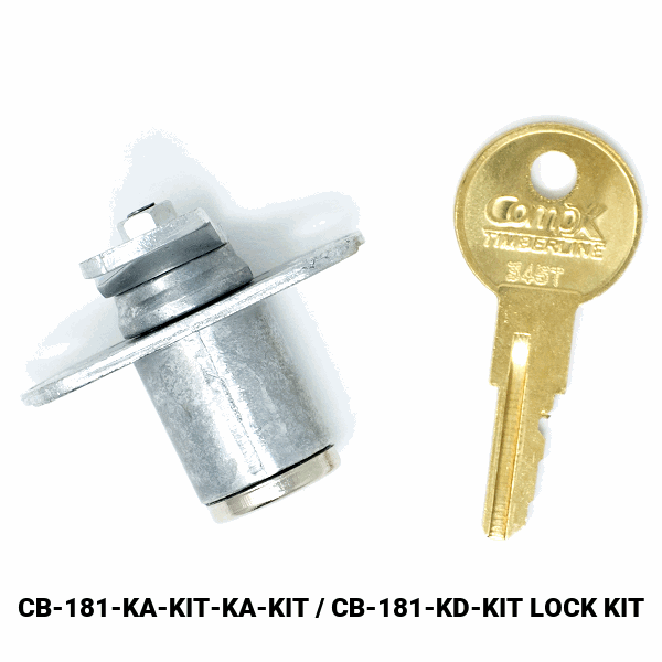 CompX Timberline Horizontal Mounted Cam Lock CB-181