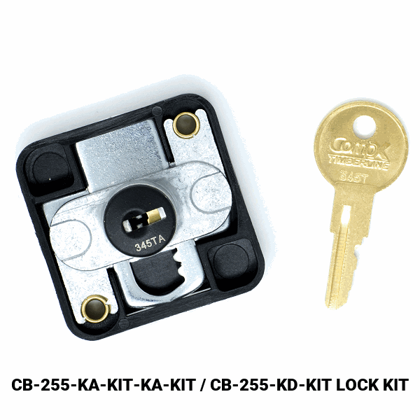 Timberline CB-251 Offset Deadbolt  Double Cabinet Door Lock System 250