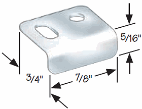 CompX Timberline Strike Plate - SKU: SP-100-1