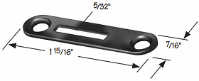 CompX Timberline Strike Plate - SKU: SP-181-3