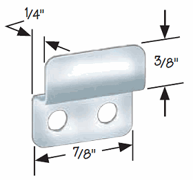 CompX Timberline Strike Plate - SKU: SP-257-1