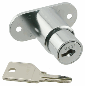 Wesko Push Button / Plunger Lock - SKU: UL-EASY-48