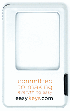 EasyKeys Magnifying Card Light - SKU: MAG CARD LIGHT