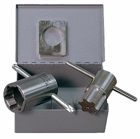 Mortise Cylinder Lock Tap & Die Set