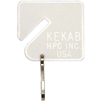 HPC Slotted Plain Key Tags - SKU: H-PLT